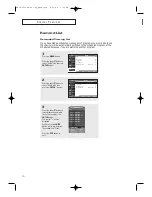 Предварительный просмотр 74 страницы Samsung TX-P3076WH Owner'S Instructions Manual