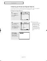 Preview for 40 page of Samsung TX-R2664W Owner'S Instructions Manual