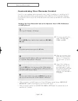 Preview for 64 page of Samsung TX-R2664W Owner'S Instructions Manual