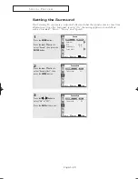 Preview for 49 page of Samsung TX-R2664WA Owner'S Instructions Manual
