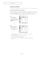 Preview for 34 page of Samsung TX-R2764 Owner'S Instructions Manual