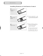 Preview for 25 page of Samsung TX-R3081WH Owner'S Instructions Manual