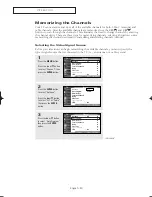 Preview for 30 page of Samsung TX-R3081WH Owner'S Instructions Manual