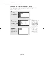 Preview for 44 page of Samsung TX-R3081WH Owner'S Instructions Manual