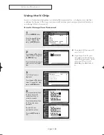 Preview for 58 page of Samsung TX-R3081WH Owner'S Instructions Manual