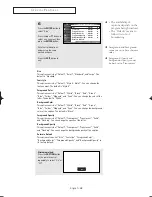 Preview for 68 page of Samsung TX-R3081WH Owner'S Instructions Manual