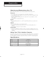 Preview for 79 page of Samsung TX-R3081WH Owner'S Instructions Manual