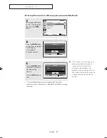 Предварительный просмотр 23 страницы Samsung TX-S2040 Owner'S Instructions Manual