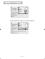 Предварительный просмотр 29 страницы Samsung TX-S2040 Owner'S Instructions Manual