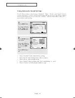 Предварительный просмотр 31 страницы Samsung TX-S2040 Owner'S Instructions Manual