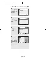 Предварительный просмотр 35 страницы Samsung TX-S2040 Owner'S Instructions Manual