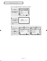 Предварительный просмотр 44 страницы Samsung TX-S2040 Owner'S Instructions Manual
