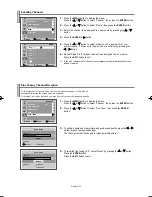 Preview for 24 page of Samsung TX-S3064WR, TX-S3065WR Owner'S Instructions Manual