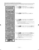 Preview for 33 page of Samsung TX-S3064WR, TX-S3065WR Owner'S Instructions Manual