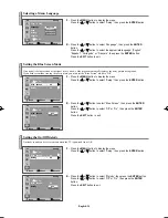 Preview for 34 page of Samsung TX-S3064WR, TX-S3065WR Owner'S Instructions Manual