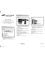 Samsung TX-T2041X Owner'S Instructions Manual preview