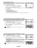 Preview for 15 page of Samsung TX-T2082 Owner'S Instructions Manual