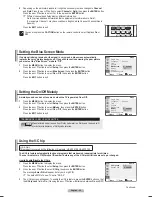 Preview for 21 page of Samsung TX-T2082 Owner'S Instructions Manual