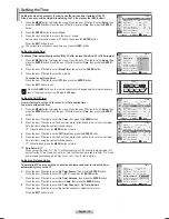 Предварительный просмотр 19 страницы Samsung TX-T2085 Owner'S Instructions Manual