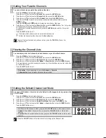 Предварительный просмотр 17 страницы Samsung TX-T3091WH Owner'S Instructions Manual