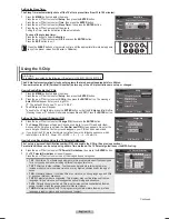 Предварительный просмотр 20 страницы Samsung TX-T3091WH Owner'S Instructions Manual