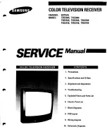 Предварительный просмотр 1 страницы Samsung TXE2045 Service Manual