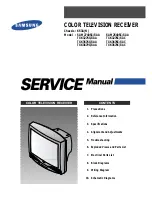 Samsung TXK 3276 Service Manual preview