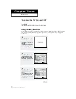 Preview for 22 page of Samsung TXK 3676 Owner'S Instructions Manual