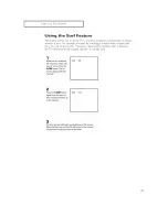 Preview for 47 page of Samsung TXN 2030F Owner'S Instructions Manual