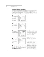 Preview for 52 page of Samsung TXN 2030F Owner'S Instructions Manual