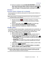 Preview for 59 page of Samsung U700 - SGH Ultra Edition 12.1 Cell Phone 20... Manual Del Usuario