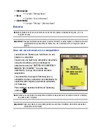 Предварительный просмотр 20 страницы Samsung U900 - SGH Soul Cell Phone (Spanish) Manual Del Usuario