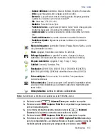 Preview for 123 page of Samsung U900 - SGH Soul Cell Phone (Spanish) Manual Del Usuario