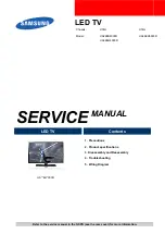 Samsung UA22ES4003R Service Manual preview