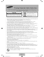 Preview for 2 page of Samsung UA32F6100 User Manual