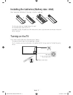 Предварительный просмотр 11 страницы Samsung UA32H5500 User Manual