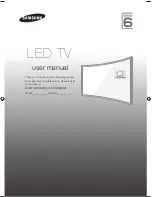 Preview for 1 page of Samsung UA40J6300 User Manual