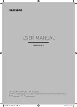 Samsung UA40KU6100 User Manual предпросмотр