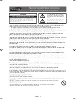 Предварительный просмотр 2 страницы Samsung UA48JU6600 User Manual