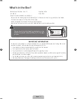 Предварительный просмотр 3 страницы Samsung UA50JU6400 User Manual