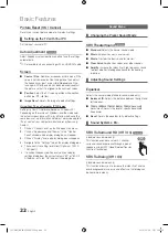 Preview for 22 page of Samsung UA55C9000SR User Manual