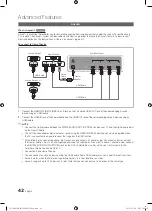 Preview for 42 page of Samsung UA55C9000SR User Manual