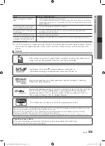 Предварительный просмотр 55 страницы Samsung UA55C9000SR User Manual