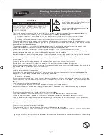 Preview for 2 page of Samsung UA55HU7000 User Manual