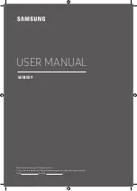 Samsung UA55MU9000 User Manual preview