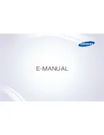 Samsung ua58h5200 E-Manual preview