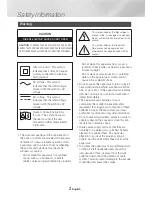 Preview for 2 page of Samsung UBD-K8500 User Manual