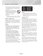 Preview for 4 page of Samsung UBD-K8500 User Manual