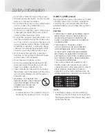 Preview for 4 page of Samsung UBD-M9000 Full Manual