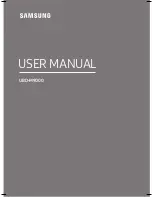 Preview for 1 page of Samsung UBD-M9000 User Manual